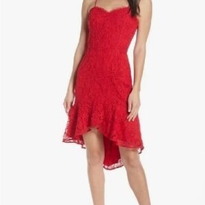 Harlyn Women’s Red Lace Dress
